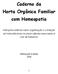 Caderno da Horta Orgânica Familiar com Homeopatia