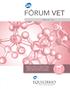 FÓRUM VET. Outubro 2012 Nº 2. Avaliação de Nova Formulação de Ração Terapêutica para uso em cães com doença Valvar Degenerativa Mitral: Aspectos