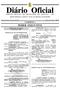 PODER EXECUTIVO CADERNO I PREFEITURA MUNICIPAL DE MANAUS - PMM. Manaus, sexta-feira, 14 de fevereiro de 2003. Número 696 ANO IV R$ 1,00
