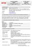 Controle de Qualidade R-CQ 06 Rev. 03 Registro Nº 029/15 Ficha de Informações de Segurança de Produto Químico Produto: DESRAT PÓ DE CONTATO