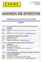 A Agenda de Eventos já esta disponível no site do MME: http://www.mme.gov.br/sgm/menu/comunicacao/eventos_setor_min eral.html