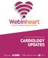 Curso de Formação Médica Contínua CARDIOLOGY UPDATES