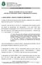 FOLHA DE INFORMAÇÕES E DESPACHO PREGÃO ELETRÔNICO Nº 2013 0037 PEFOCE DECISÃO DO PREGOEIRO QUANTO A IMPUGNAÇÕES AO EDITAL