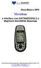 Meridian. e interface com DATAGEOSIS2.3 e MapSend WorldWide Basemap