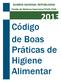 GUARDA NACIONAL REPUBLICANA. Divisão de Medicina Veterinária/DSAD/CARI. 2013 Código de Boas Práticas de Higiene Alimentar