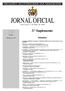 JORNAL OFICIAL. 3.º Suplemento. Sumário REGIÃO AUTÓNOMA DA MADEIRA. Terça-feira, 3 de Maio de 2005. Série. Número 43