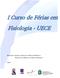 I Curso de Férias em Fisiologia - UECE