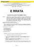 E RRATA CONVITE CSL (SP) N O 2010/08657 (7421)