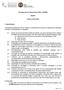Procedimento por Ajuste Directo SCM nº 03/2009 ANEXO I. Caderno de Encargos