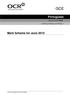 GCE. Portuguese. Mark Scheme for June 2010. Advanced GCE F887 Listening, Reading and Writing 1. Oxford Cambridge and RSA Examinations