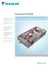 Conveni-Pack. Sistema integrado para refrigerados, congelados, aquecimento e climatização. Redução do consumo. Reduzidas emissões de CO 2