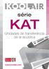 série KAT Unidades de transferência de ar acústica www.koolair.com