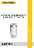 SENSOR STK DG 85 SENSOR INFRA PASSIVO EXTERNO STK DG 85 SAMTEK. www.samtek.com.br SAMTEK