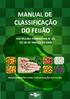 MANUAL DE CLASSIFICAÇÃO DO FEIJÃO