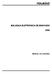 BALANÇA ELETRÔNICA DE BANCADA MANUAL DO USUÁRIO