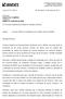 Carta AA nº 017/2014 Rio de Janeiro, 25 de março de 2014. Concurso Público de Arquitetura para o Edifício Anexo do BNDES