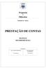 PRESTAÇÃO DE CONTAS RELATIVA AO ANO FINANCEIRO DE