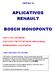 APLICATIVOS RENAULT BOSCH MONOPONTO