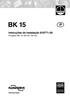 BK 15. Instruções de Instalação 810771-00 Purgador BK 15, DN 40 50 mm