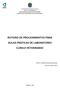 ROTEIRO DE PROCEDIMENTOS PARA AULAS PRÁTICAS DE LABORATÓRIO CLÍNICO VETERINÁRIO