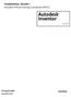 Fundamentos, Volume 1. Autodesk Official Training Courseware (AOTC) Autodesk Inventor. Português/Inglês 527A1-580000-CM40A