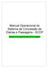 Manual Operacional do Sistema de Concessão de Diárias e Passagens - SCDP. Módulo Prorroga/Complementa Viagem