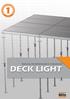 MANUAL DE UTILIZAÇÃO DECK LIGHT