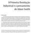 A Primeira Revolução Industrial e o pensamento de Adam Smith