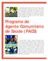 Programa de Agente Comunitário de Saúde (PACS)