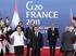 O encontro do G20 em Cannes