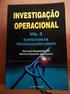 INVESTIGAÇÃO OPERACIONAL. Programação Linear. Exercícios. Cap. III Método Simplex