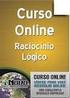 CURSO ONLINE RACIOCÍNIO LÓGICO