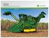 Colhedora de Cana de 2 linhas John Deere