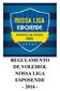 REGULAMENTO DE VOLEIBOL NOSSA LIGA ESPOSENDE - 2016 -