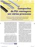 Composites de PU: vantagens em vários processos