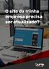 O site da minha empresa precisa ser atualizado?