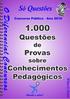 Questões De Provas Sobre Conhecimentos Pedagógicos