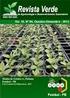 Revista Verde de Agroecologia e Desenvolvimento Sustentável  ARTIGO CIENTÍFICO