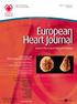 Journal of Hypertension 2013; European Heart Journal 2013; Blood Pressure 2013