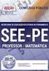 CARGO: PROFESSOR MATEMÁTICA