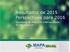 Resultados de 2015 Perspectivas para Secretaria de Relações Internacionais do Agronegócio
