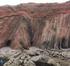 (Foto da discordância angular Carbónico-Triássico da Praia do Telheiro, SW Portugal (Photo by F. Rosas)