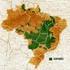 Localização do bioma Cerrado
