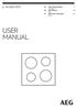HK955070FB. NL Gebruiksaanwijzing 2 Kookplaat EN User Manual 20 Hob PT Manual de instruções 37 Placa USER MANUAL