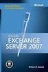 Sumário. Fundamentos da administração do Exchange Server Visão geral da administração do Microsoft Exchange Server