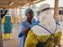 Doença por vírus Ébola. Plano de Formação e Treino