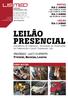 LEILÃO PRESENCIAL. Freixial, Bucelas, Loures PROCESSO: 1437/15.6T8VFX