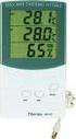 Termo-higrômetro Digital Máxima e Mínima