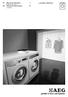 PT Manual de instruções 2 Máquina de lavar ES Manual de instrucciones 25 Lavadora LAVAMAT 68470FL