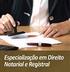 DIREITO NOTARIAL E REGISTRAL